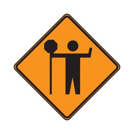 CANADIAN CONSTRUCTION SIGN  STOP FRC214HP